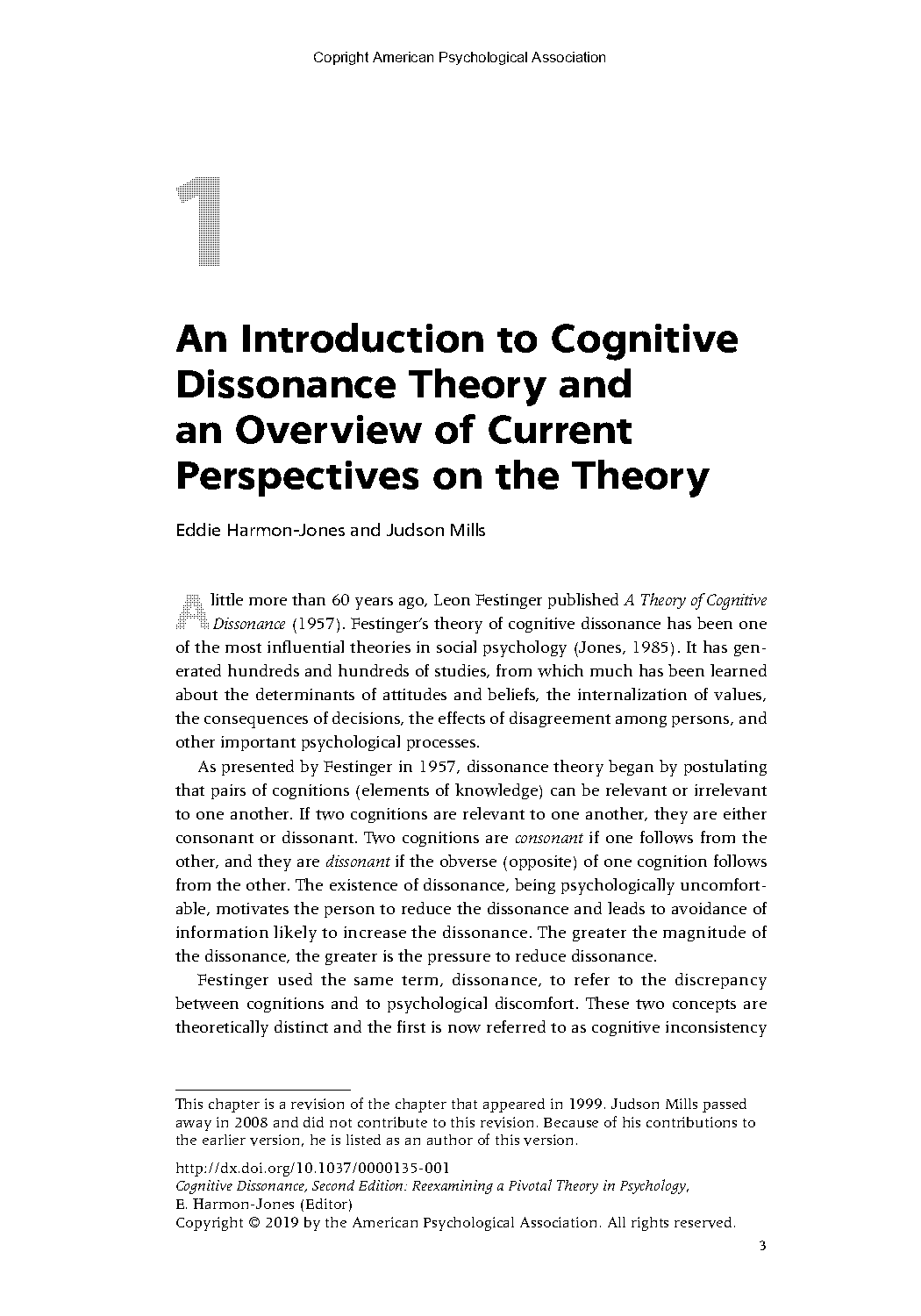 examples of cognitive dissonance in social work