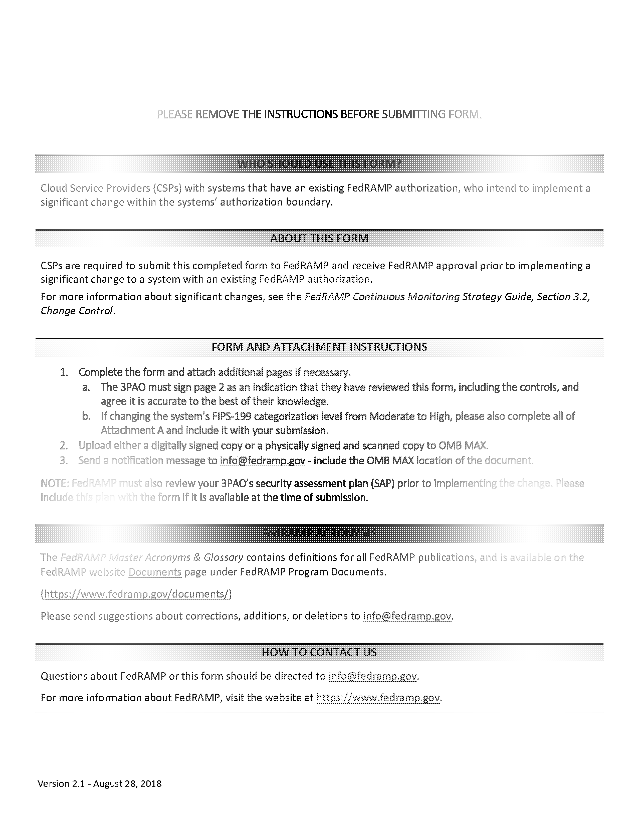 software change request form